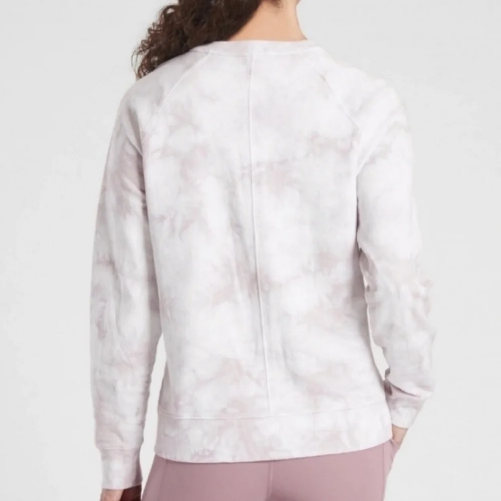 ATHLETA Sundown Sweatshirt Pink Tye Die Size Small - Picture 8 of 8